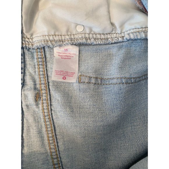 Women's NoBo No Boundaries Distressed Light Denim Jeans Size 11 - Picture 5 of 12